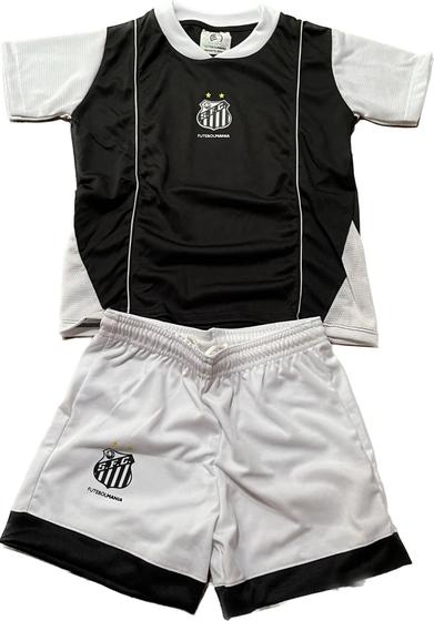 Imagem de Conjunto Infantil Camiseta (Gola Branca) e Short Torcida Baby - Santos - REF: .031H