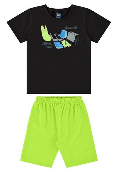Imagem de Conjunto Infantil com Camiseta e Bermuda para Menino Bee Loop