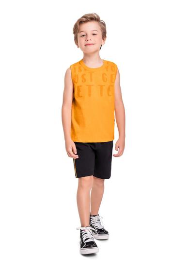 Imagem de Conjunto Infantil com Regata e Bermuda para Menino Bee Loop