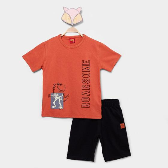 Imagem de Conjunto Infantil Curto Kyly Dino Menino