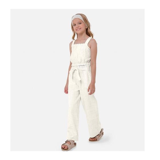 Imagem de Conjunto infantil feminino cropped e calça wide leg carinhoso ref:1000108957 10/16