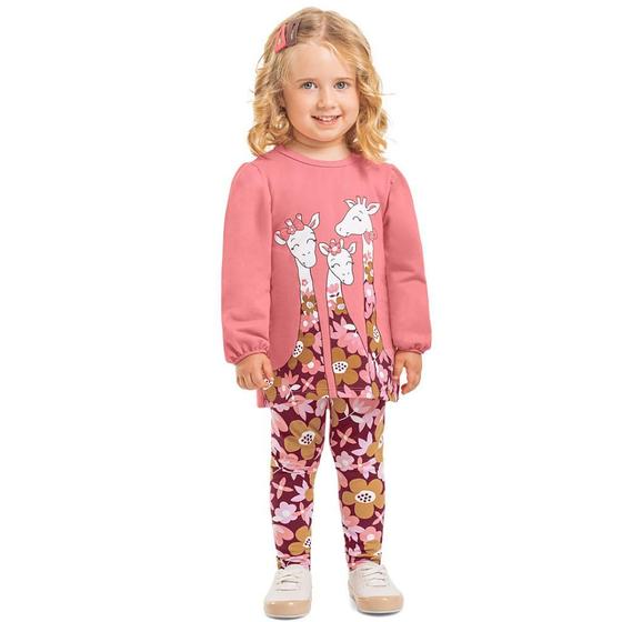 Imagem de Conjunto Infantil Feminino Manga Longa Kyly 207.959