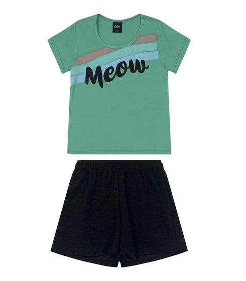 Imagem de Conjunto Infantil Feminino Select Verde - Rovitex Kids