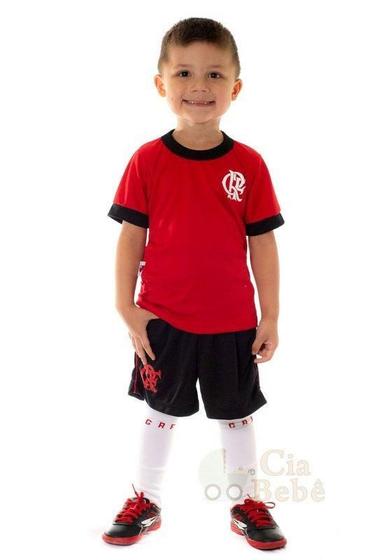 Imagem de Conjunto Infantil Flamengo Uniforme Artilheiro Oficial