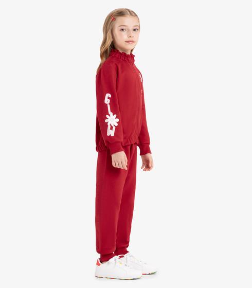 Imagem de Conjunto Infantil Jaqueta Com Calça Rovi Kids Vermelho