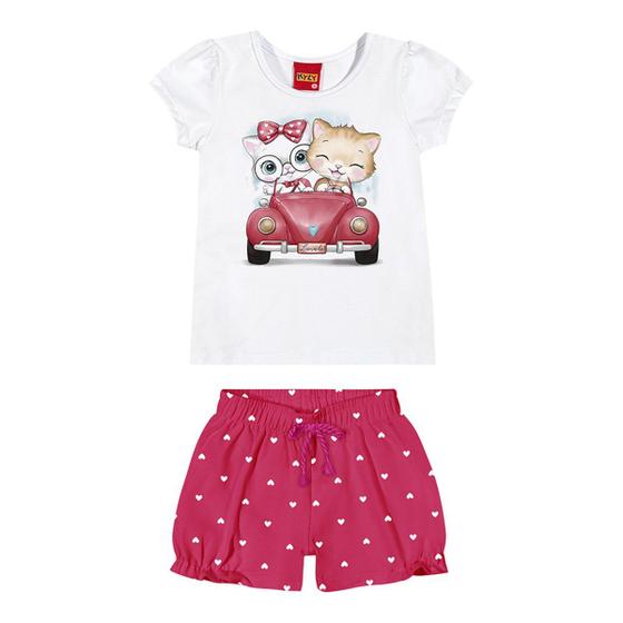 Imagem de Conjunto Infantil Kyly Cat Menina