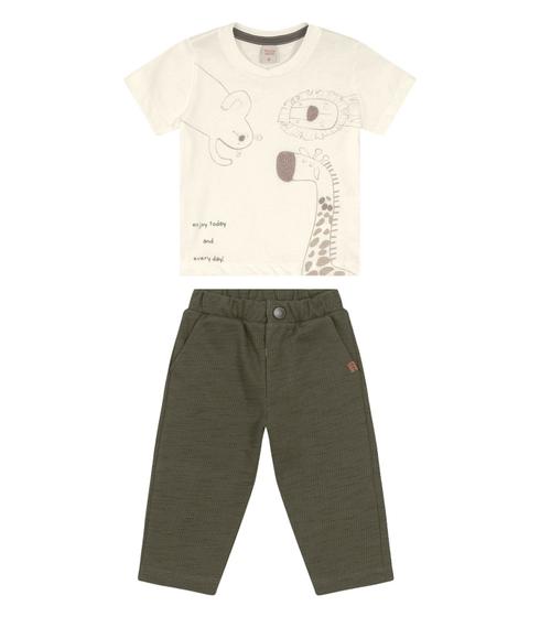 Imagem de Conjunto infantil masculino animais rovitex trick nick