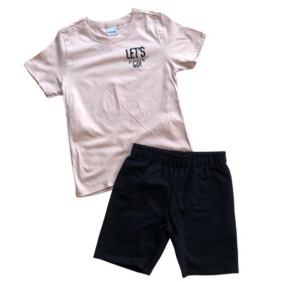 Imagem de Conjunto Infantil Masculino Camiseta Bermuda 113161 - Malwee Kids