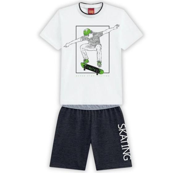 Imagem de Conjunto Infantil Masculino Camiseta + Bermuda Kyly - 111589.0001.6