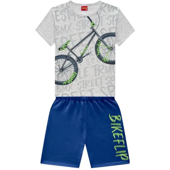 Imagem de Conjunto Infantil Masculino Camiseta + Bermuda Kyly