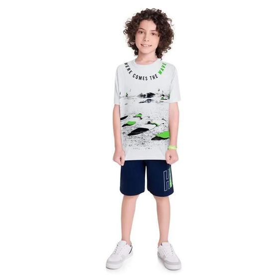 Imagem de Conjunto Infantil Masculino Camiseta com Bermuda 111615