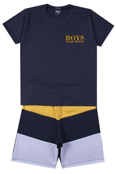 Imagem de Conjunto infantil masculino camiseta e bermuda 2024