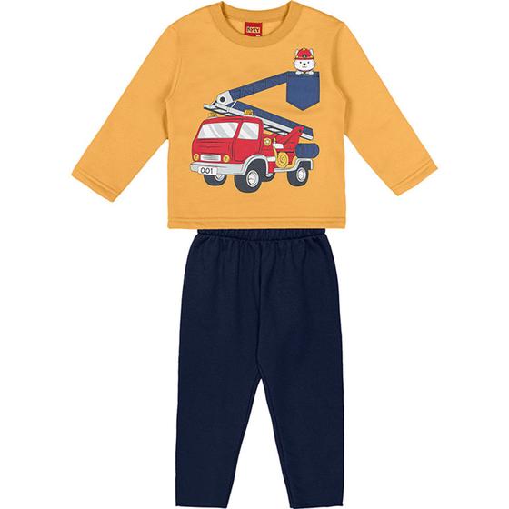 Imagem de Conjunto Infantil Masculino Casaco + Calça Kyly