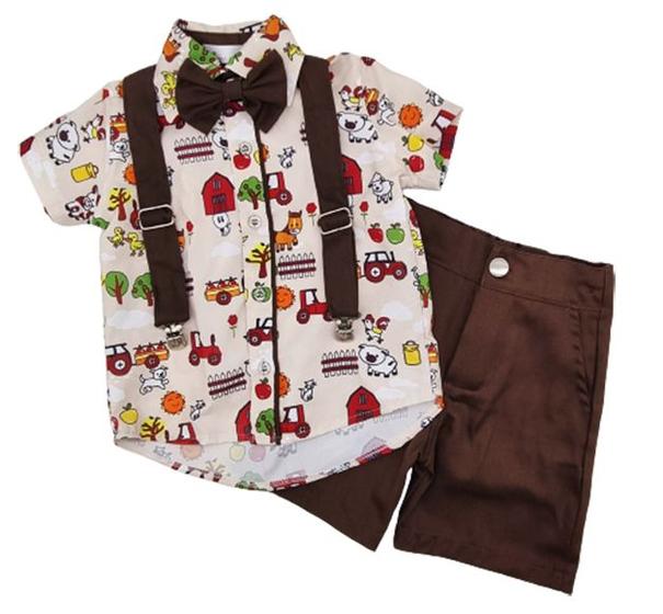 Imagem de Conjunto Infantil Masculino Fazendinha - Modelo 3