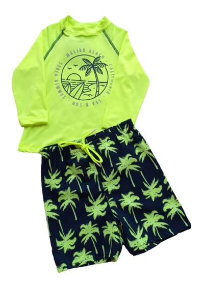 Imagem de Conjunto Infantil Masculino Praia Alekids