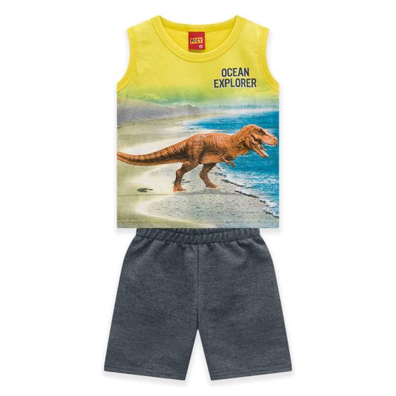 Imagem de Conjunto Infantil Masculino Regata + Bermuda Kyly