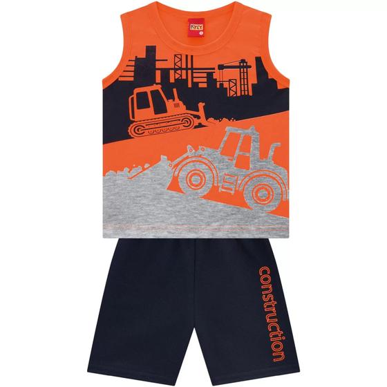 Imagem de Conjunto Infantil Masculino Regata + Bermuda Kyly