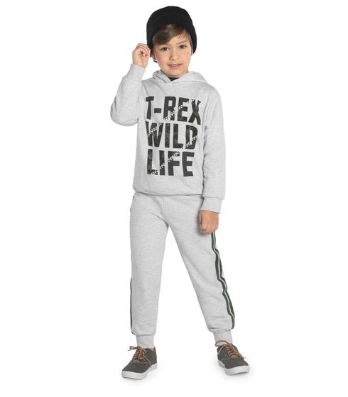 Imagem de Conjunto Infantil Masculino Rovitex Kids Cinza