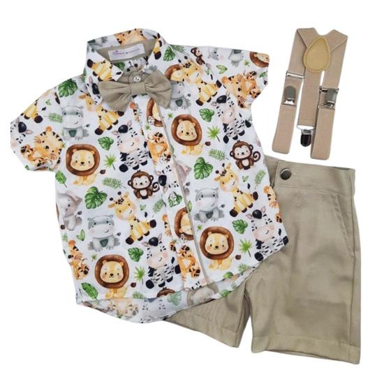 Imagem de Conjunto Infantil Masculino Safari - Modelo 1