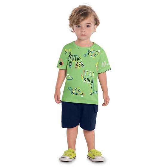 Imagem de Conjunto infantil - masculino - tamanho p ao g  1000366 - kyly 