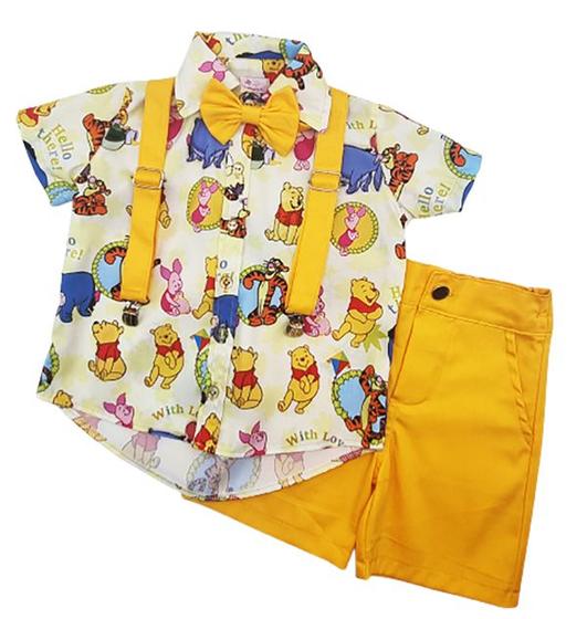 Imagem de Conjunto Infantil Masculino Ursinho Pooh - Modelo 1