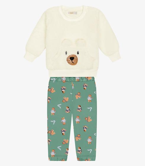 Imagem de Conjunto Infantil Masculino Ursinhos Trick Nick Verde