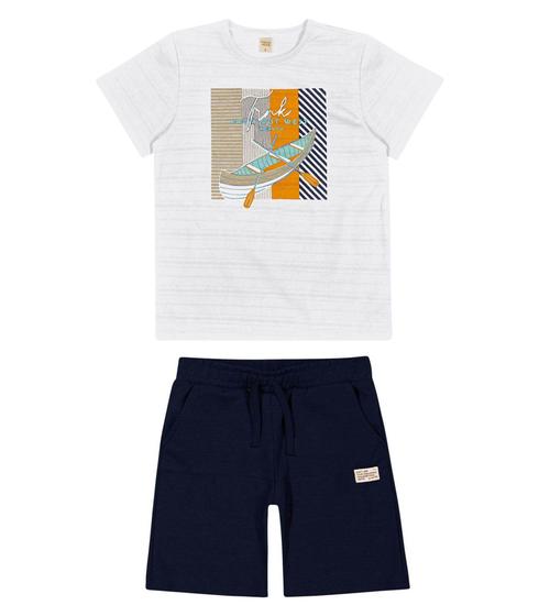 Imagem de Conjunto Infantil Masculino West Trick Nick Branco