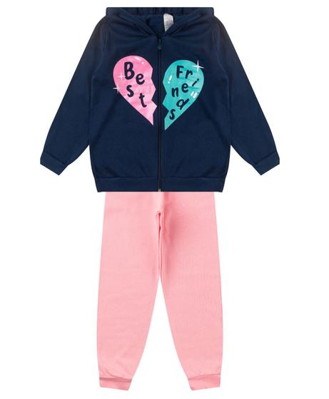 Imagem de Conjunto Infantil Menina Com Jaqueta Select Azul