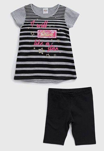 Imagem de Conjunto Infantil Menina Feminino Regata/blusinha Elian 4a14