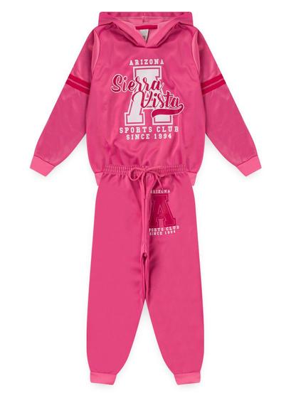 Imagem de Conjunto Infantil Menina Inverno Esportivo NBA - Sierra Vista - Rosa