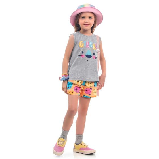 Imagem de Conjunto Infantil Menina Kamylus Girrrl