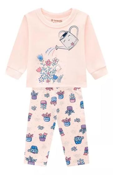 Imagem de Conjunto Infantil Menina Moletom Brandili Baby