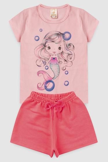 Imagem de Conjunto Infantil Menina Sereia