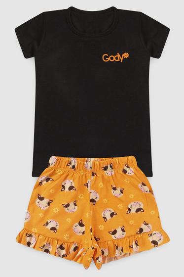 Imagem de Conjunto Infantil Menina Vaquinha Gody