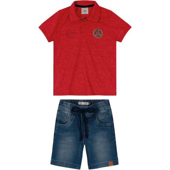 Imagem de Conjunto Infantil Menino Carinhoso 4 ao 8 Ref. 098360