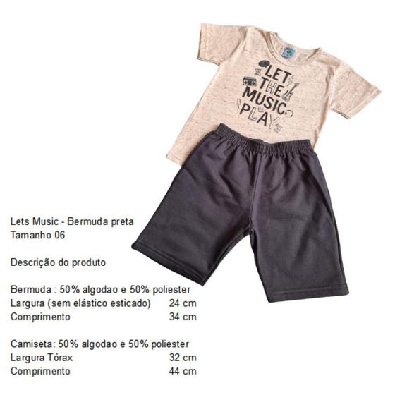 Imagem de Conjunto Infantil Menino Tamanho 06