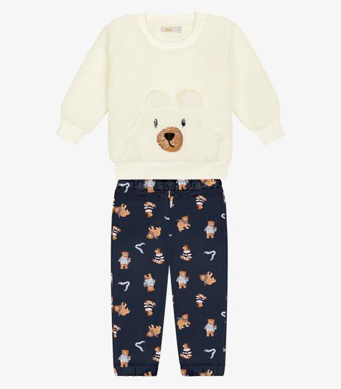 Imagem de Conjunto Infantil Menino Ursinhos Trick Nick Azul