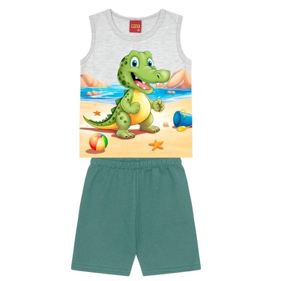 Imagem de Conjunto Infantil Menino Verão Regata e Bermuda Kyly 1000354