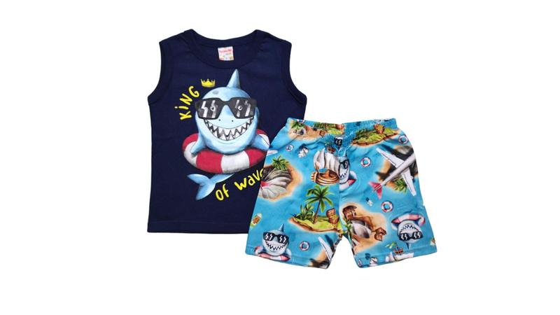 Imagem de Conjunto Infantil N. 02 Menino Verão Brandili/Kamylus/Alenice/Elian/Playground