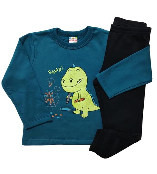 Imagem de Conjunto Infantil n.02 Moletom Menino Brandili/Alenice/Rovitex Inverno