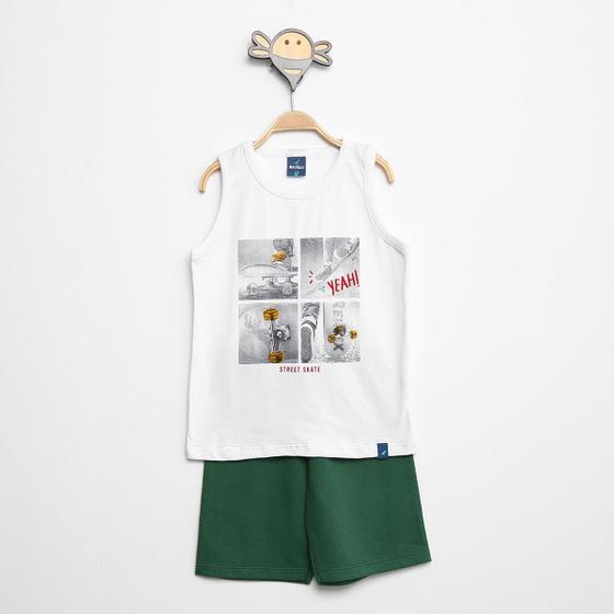 Imagem de Conjunto Infantil Reirex Regata + Bermuda Menino