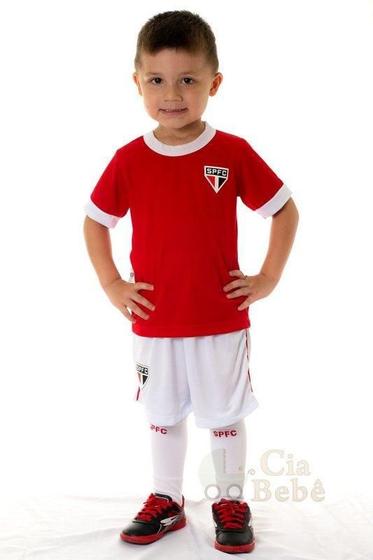 Imagem de Conjunto Infantil São Paulo Uniforme Artilheiro Oficial