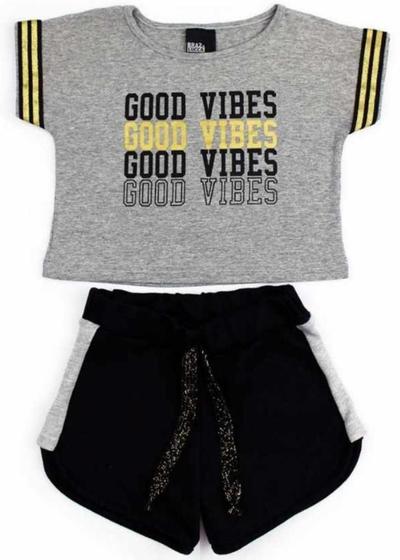 Imagem de Conjunto infantil shorts meninas