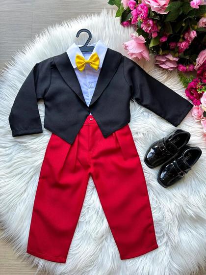 Imagem de Conjunto Infantil Social Miss Cherry Tematico Mickey