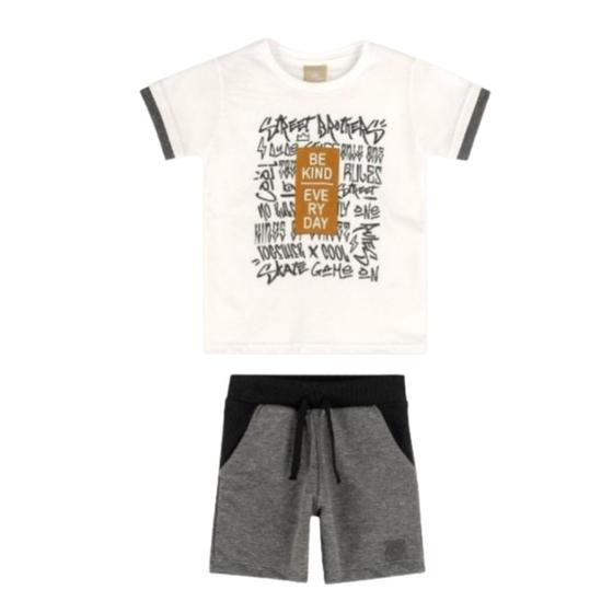 Imagem de Conjunto Infantil Verão Be Kind Everyday 172945 - Elian Coloritá