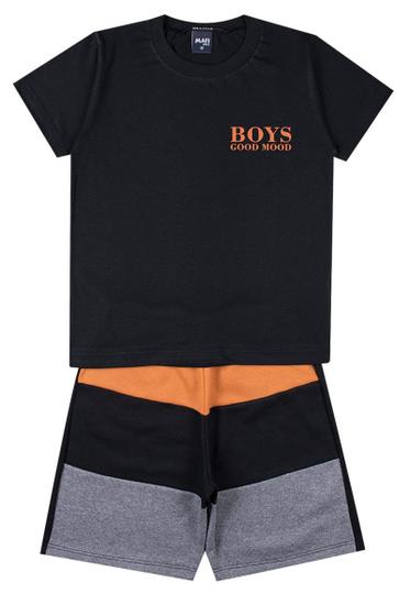 Imagem de Conjunto Infantil Verão Preto - Mafi Kids