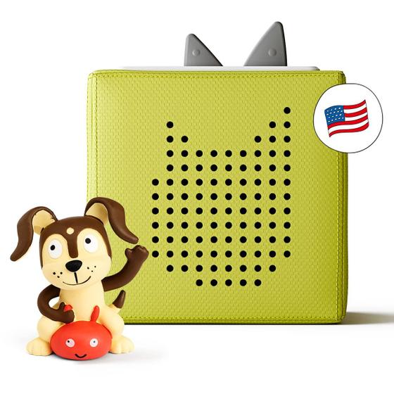 Imagem de Conjunto inicial de reprodutor de áudio Toniebox Playtime Puppy Green 3+