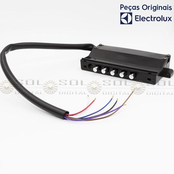 Imagem de Conjunto Interruptor com LED Azul para Coifa Electrolux - E251050
