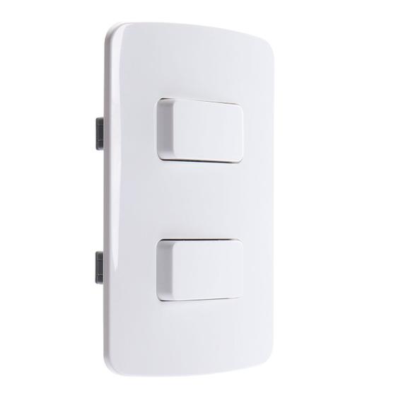 Imagem de Conjunto Interruptor Paralelo Duplo Sep 10a 4x2 B3 Margirius