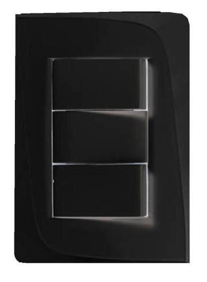 Conjunto interruptor paralelo + simples 10a pezzi preta tendenza 50000 Menor preço em Conjunto interruptor paralelo + simples 10a pezzi preta tendenza 50000
